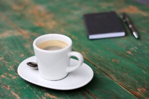 coffee, espresso, cup, cafe, consultation, coffee cup, notebook, cool, relax, business, caffeine